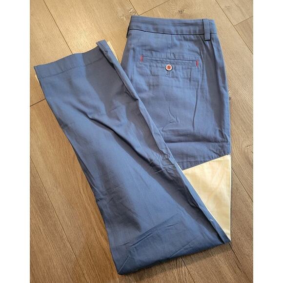 New men's 32x32 vineyard vines slim fit breaker pants blue white USA patriotic - Picture 2 of 5